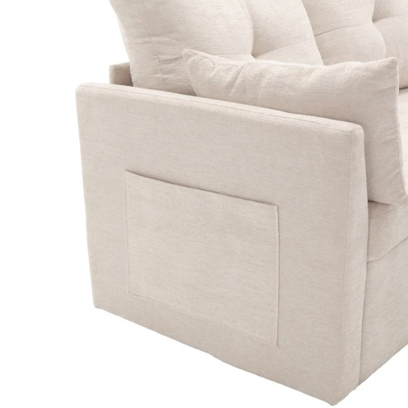UNITED WE WIN-Furniture, modular L-shaped sofa, modular long sofa with reversible chaise lounge, Sofa bed, Sleeper sofa, modular sofa combination with storage seats.-海智集-Default-