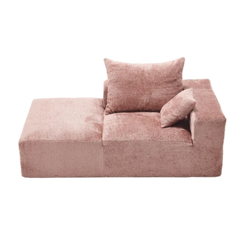 UNITED WE WIN Memory Foam 2-Seater Couch, No Installation & Easy to Transport, Deep Seat Modern Sofa with Chenille Fabric, Couch for Living Room, Bedroom, Apartment, Home Office-海智集-Default-