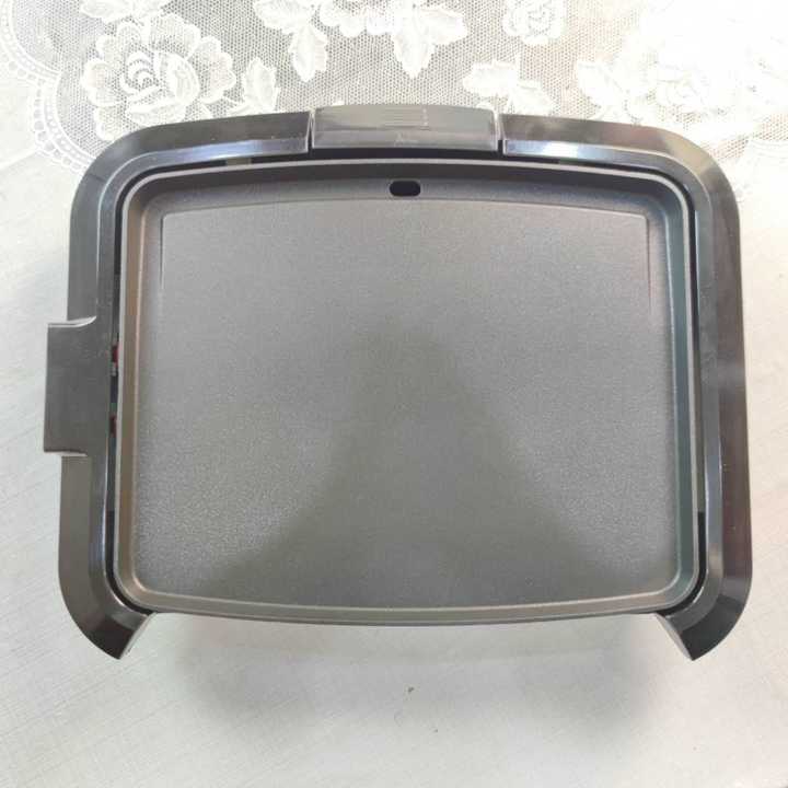 27cm Cooking Size Small Thermostat Height Design Indoor Electric Grill Pan with Griddle Smokeless Desktop Features-海智集-