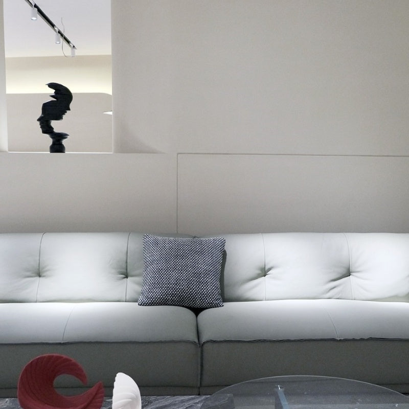 Jinxuan Series Genuine leather sofa, Italian light Luxury four-seater Ginsin-C B3712-海智集-