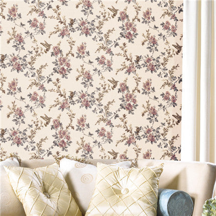 Spring Dance Wallpaper: The Romance of the Bedroom Interpreted by Linxiu Wall Fabric-海智集-