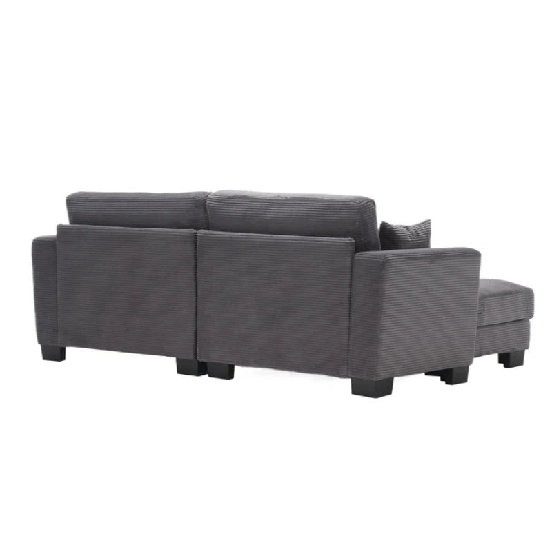 UNITED Modular Sectional Sofa L Shaped Modular Couch with Reversible Chaise Modular Sofa Sectional Couch with Storage Seats-海智集-Default-