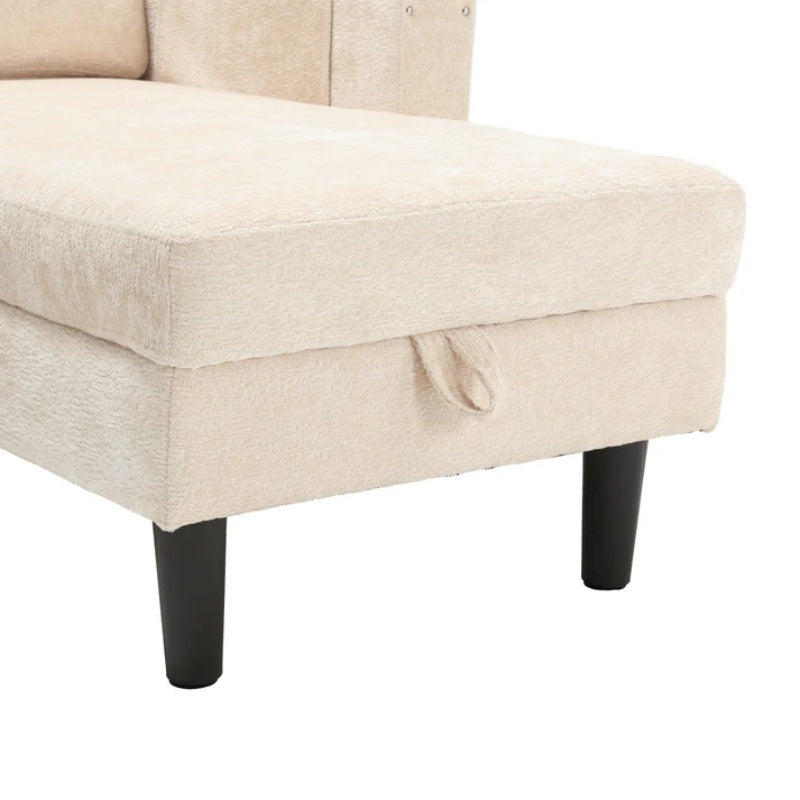 UNITED Sectional Sofa Reversible Sectional Sleeper Sectional Sofa with Storage Chaise-海智集-Default-