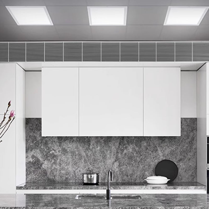 IP65 EDGE-LIT LED Panel Light 18W - Ultra Bright Cleanroom Lighting, 300x300x9mm - Ideal for Hospitals & Food Production Facilities - Proven Hygiene Safety with IP54 Rating-海智集-