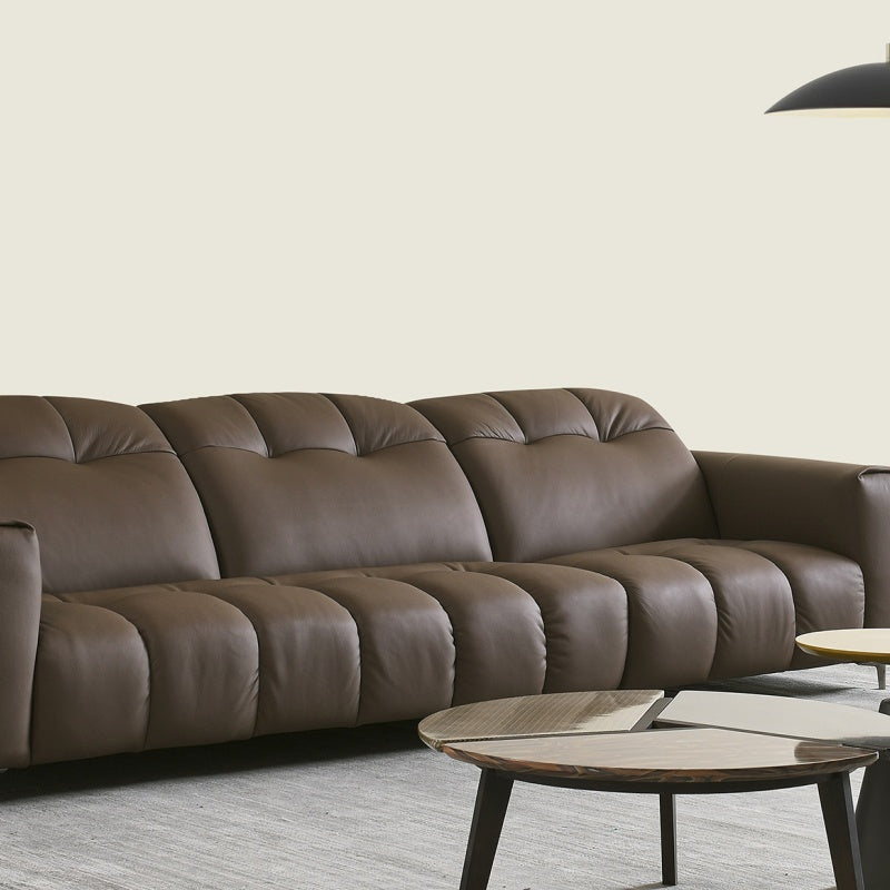 Jinxuan Series Leather sofa, Italian light Luxury four-seater GINSON. CB3729-海智集-
