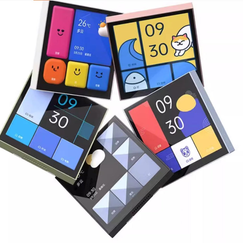 The control panel, touch switch screen, intelligent switch and smart home control are comprehensive-海智集-
