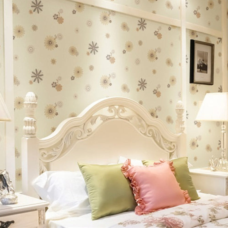 Huafang Paradise Wallpaper: The innocent charm highlighted by the embroidered wall fabric-海智集-