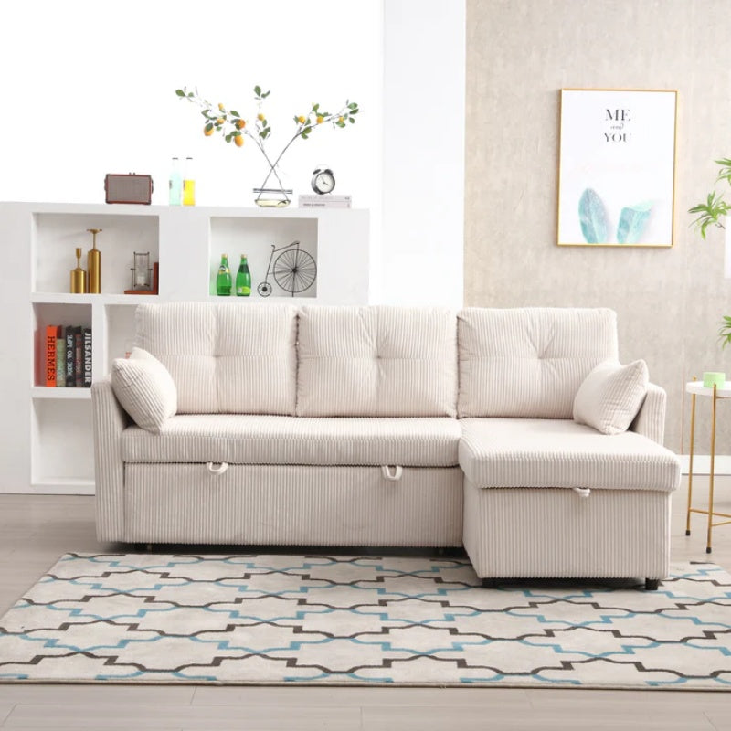 UNITED WE WIN-Furniture, modular L-shaped sofa, modular long sofa with reversible chaise lounge, Sofa bed, Sleeper sofa, modular sofa combination with storage seats.-海智集-Default-