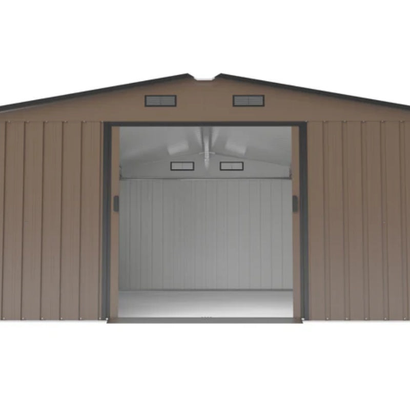 Campcraft 0.25mm color steel plate, surface protective film, Two daylight Windows, A practical and thoughtful gift,two colors can be freely selected storage sheds-海智集-Default-