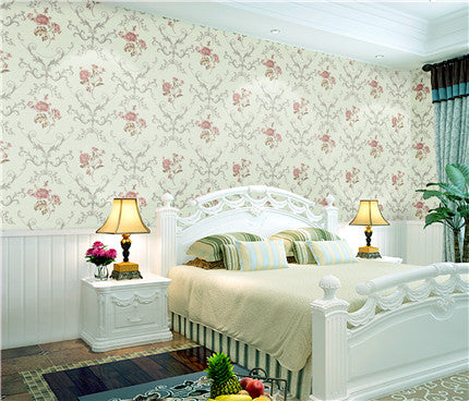 Elegant Country Wallpaper: Add a warm atmosphere to the European-style country bedroom-海智集-