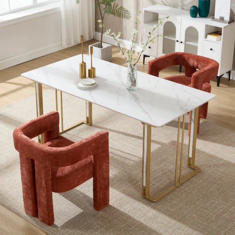 Campcraft Contemporary Designed Fabric Upholstered Accent/Dining Chair /Barrel Side Chairs Kitchen Armchair for Living Room 2PC/SET-海智集-Default-