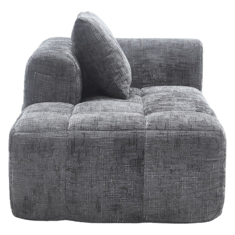 UNITED WE WIN Chenille Loveseat Sofa,Minimalist Modular Couches Sleeper for Living Room Bedroom Apartment Lounge-海智集-Default-