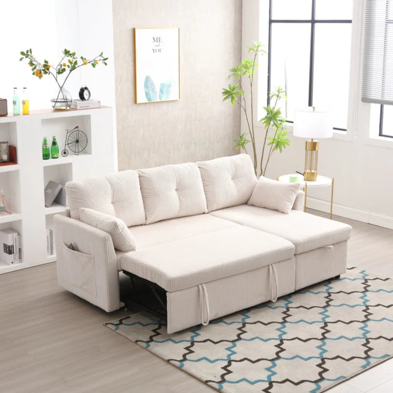 UNITED WE WIN-Furniture, modular L-shaped sofa, modular long sofa with reversible chaise lounge, Sofa bed, Sleeper sofa, modular sofa combination with storage seats.-海智集-Default-