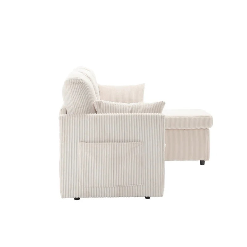 UNITED WE WIN Stylish fabric, excellent touch, L-shaped design, intimate comfort, large seated depth, free stretch, random combination, flexible, full compression, no installation of the sofa-海智集-Default-