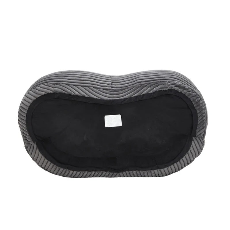 Bean Bag Sofa Lazy Sofa Durable Comfort Lounger High Back Bean Bag Chair Couch for Adults and Kids, Indoor & Outdoor, Dark Gray Corduroy-海智集-Default-