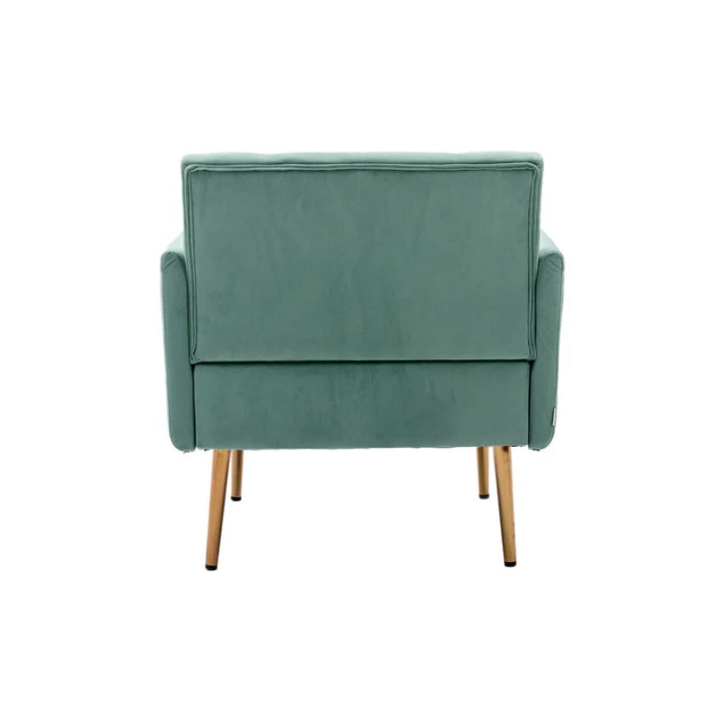 COOLMORE Accent Chair ,leisure single sofa with Rose Golden feet-海智集-Default-