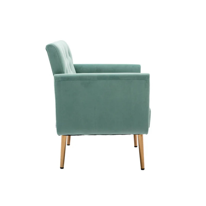 COOLMORE Accent Chair ,leisure single sofa with Rose Golden feet-海智集-Default-