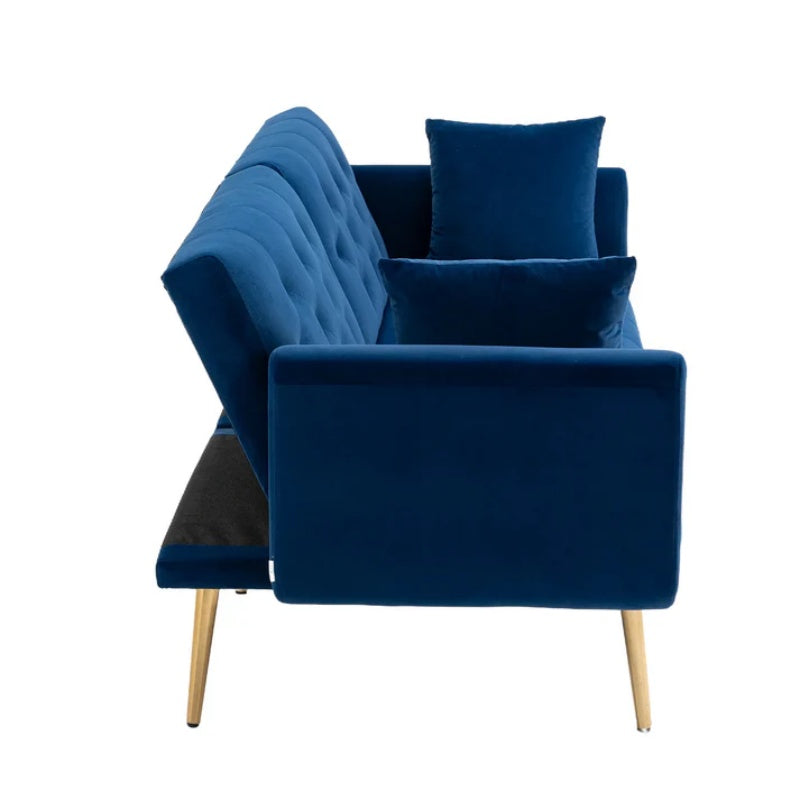 COOLMORE Velvet Sofa , Accent sofa .loveseat sofa with metal feet-海智集-Default-
