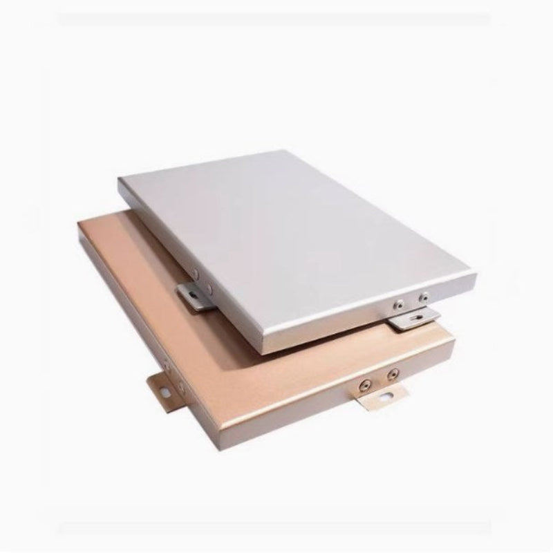 Aluminum single panel exterior wall perforated aluminum single panel aluminum mesh fluorocarbon curtain S wall column wrapping material interior wall-海智集-