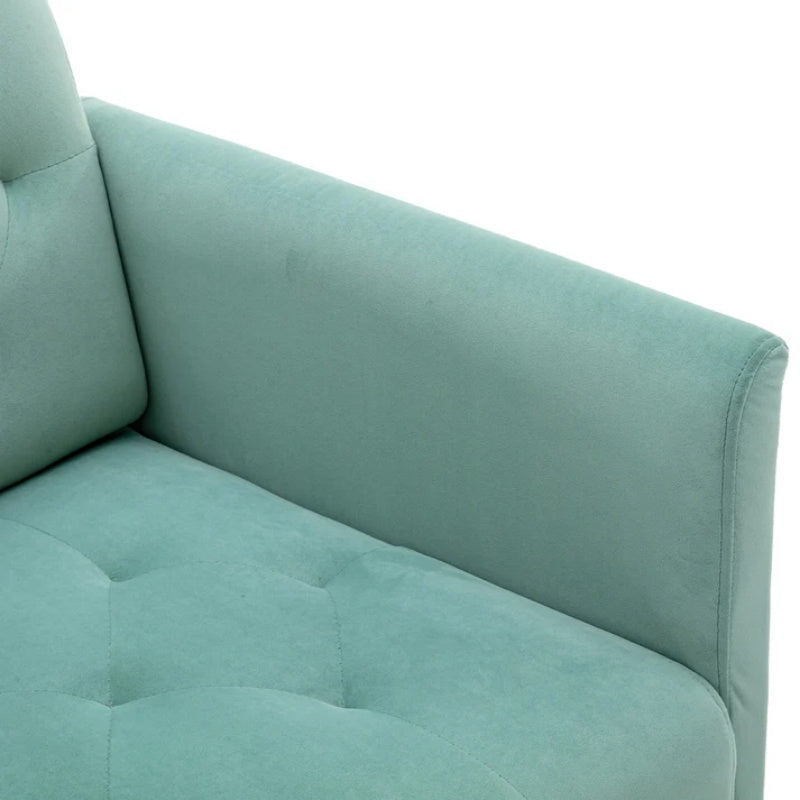 COOLMORE Accent Chair ,leisure single sofa with Rose Golden feet-海智集-Default-