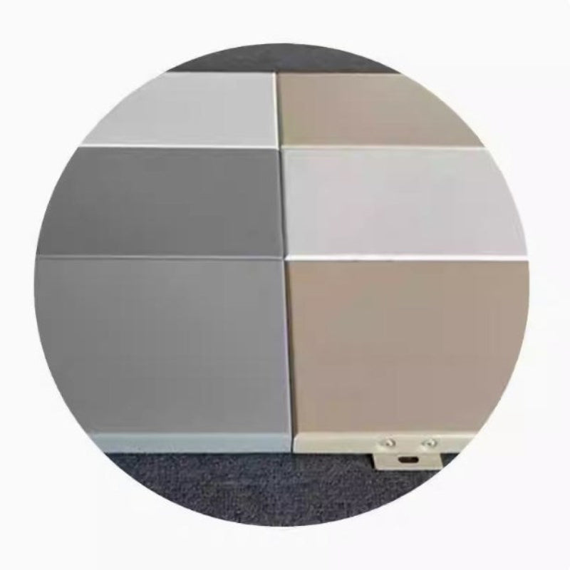 Aluminum single panel exterior wall perforated aluminum single panel aluminum mesh fluorocarbon curtain S wall column wrapping material interior wall-海智集-