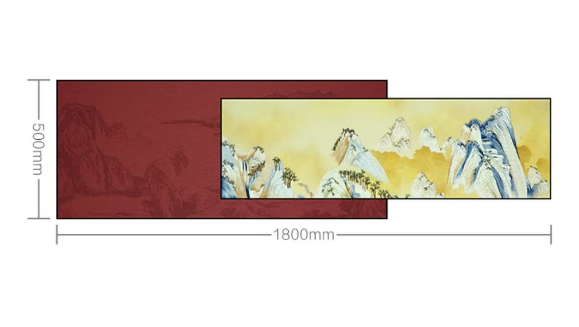 Decorative Art-Landscape Painting - Gold and Jade-海智集-