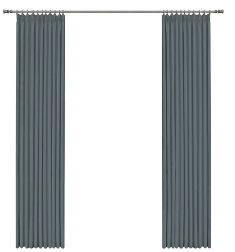 Sirong curtain:Crafted from high-quality faux linen fabric-海智集-