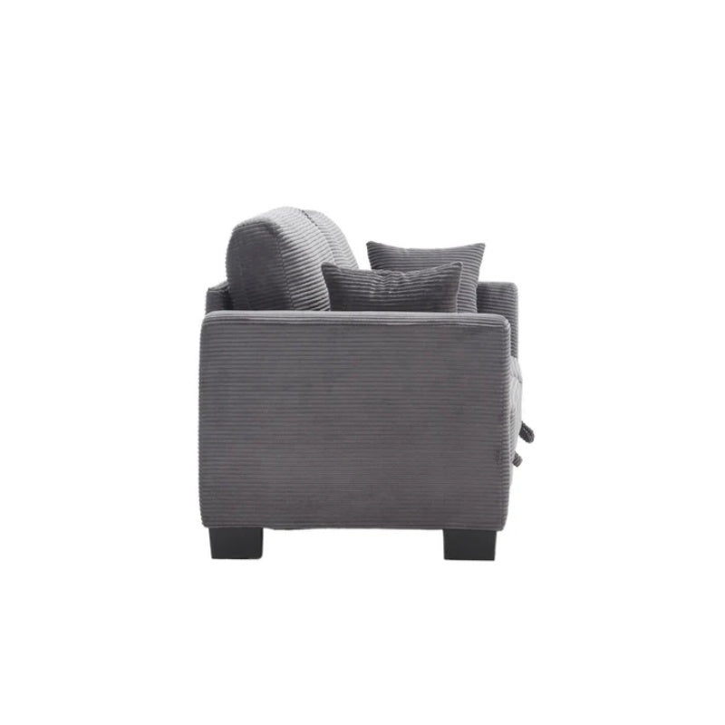 UNITED Modular Sectional Sofa L Shaped Modular Couch with Reversible Chaise Modular Sofa Sectional Couch with Storage Seats-海智集-Default-