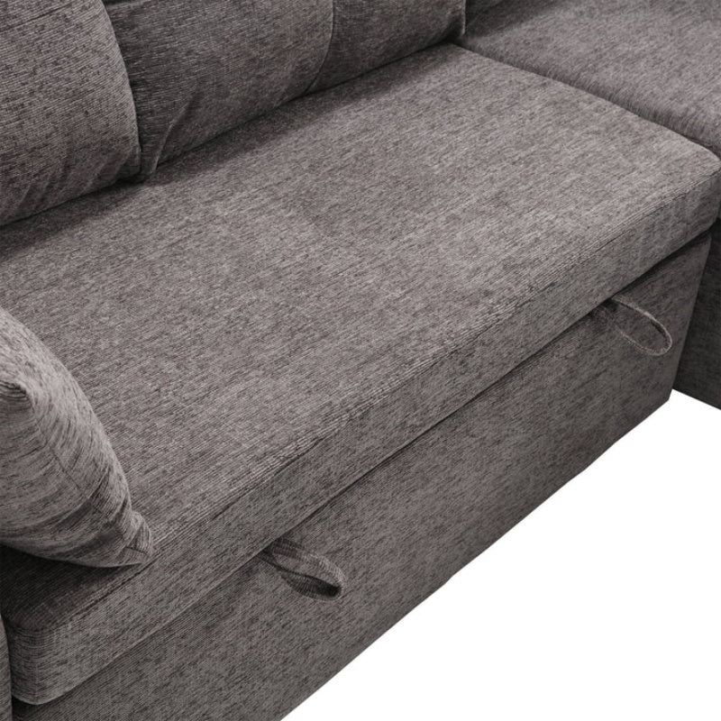 UNITED WE WIN-Furniture, modular L-shaped sofa, modular long sofa with reversible chaise lounge, Sofa bed, Sleeper sofa, modular sofa combination with storage seats.-海智集-Default-