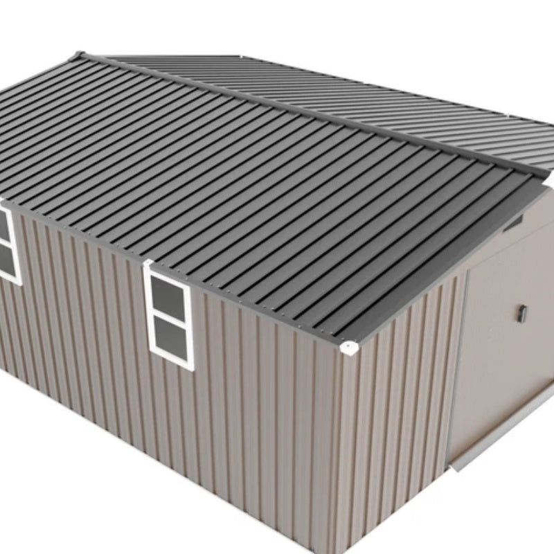 Campcraft 0.25mm color steel plate, surface protective film, Two daylight Windows, A practical and thoughtful gift,two colors can be freely selected storage sheds-海智集-Default-