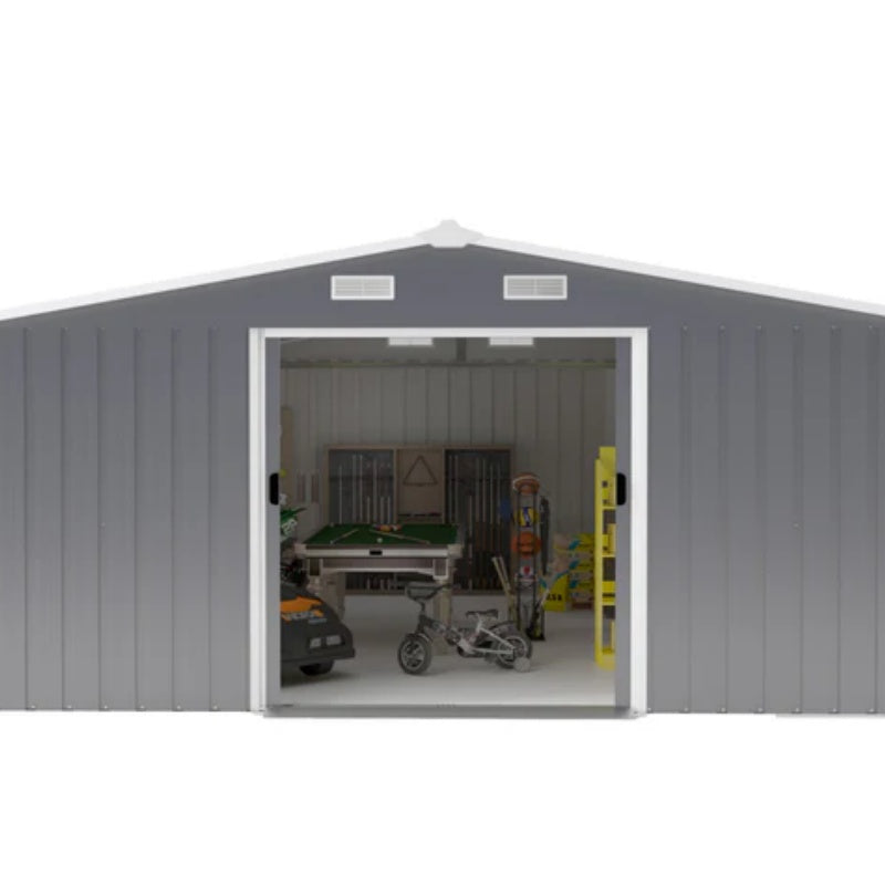 Campcraft 0.25mm color steel plate, surface protective film, Two daylight Windows, A practical and thoughtful gift,two colors can be freely selected storage sheds-海智集-Default-