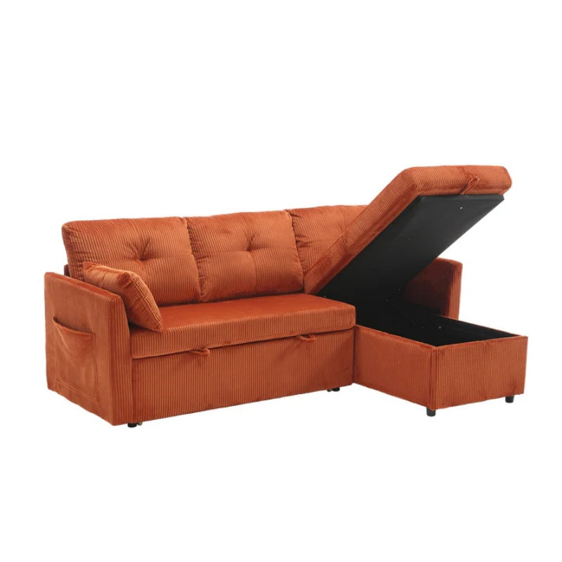 UNITED WE WIN-Furniture, modular L-shaped sofa, modular long sofa with reversible chaise lounge, Sofa bed, Sleeper sofa, modular sofa combination with storage seats.-海智集-Default-