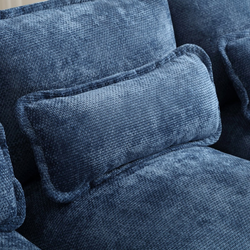 UNITED WE WIN Modern Large chenille Fabric U-Shape Sectional Sofa-海智集-Default-