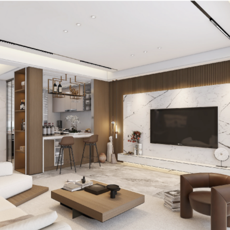 Platinum Supreme Series Scratch-resistant Tech Wood SY-D04: Creating a warm, soft and elegant feeling-海智集-