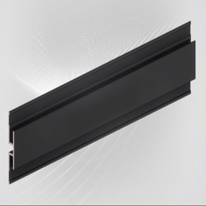 custom-made matte black skirting board with inner I-shaped skirting board: beautiful and firmly combined-海智集-