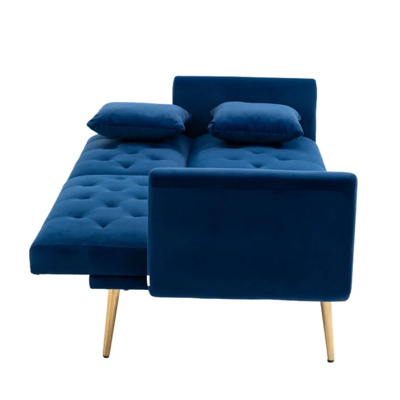 COOLMORE Velvet Sofa , Accent sofa .loveseat sofa with metal feet-海智集-Default-