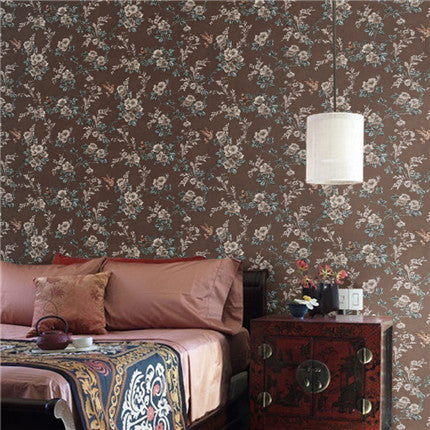 Spring Dance Wallpaper: The Romance of the Bedroom Interpreted by Linxiu Wall Fabric-海智集-