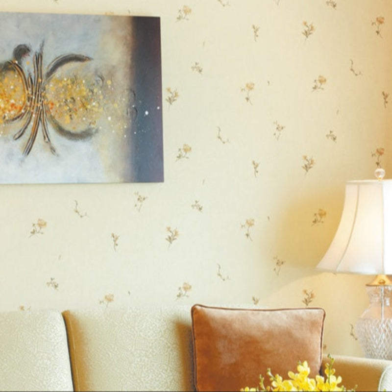 Two Innocent Kids Wallpaper: Illuminating a Romantic and country-style interior space-海智集-