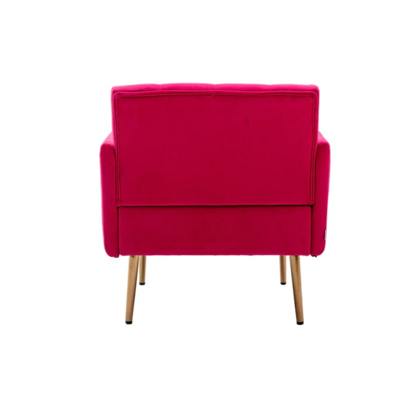 COOLMORE Accent Chair ,leisure single sofa with Rose Golden feet-海智集-Default-