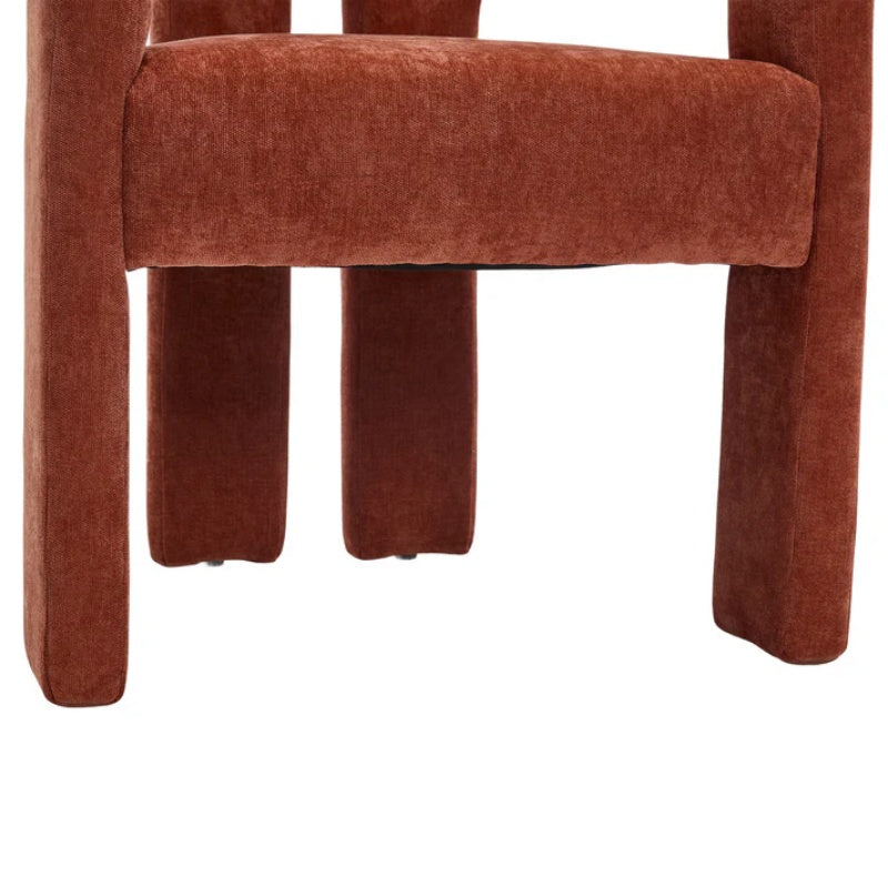 Campcraft Contemporary Designed Fabric Upholstered Accent/Dining Chair /Barrel Side Chairs Kitchen Armchair for Living Room 2PC/SET-海智集-Default-
