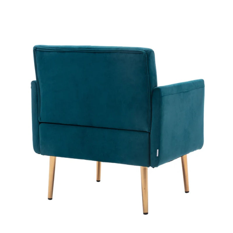 COOLMORE Accent Chair ,leisure single sofa with Rose Golden feet-海智集-Default-