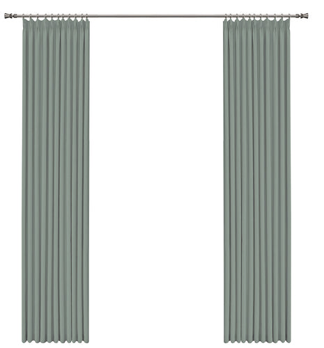 Sirong curtain:Crafted from high-quality faux linen fabric-海智集-