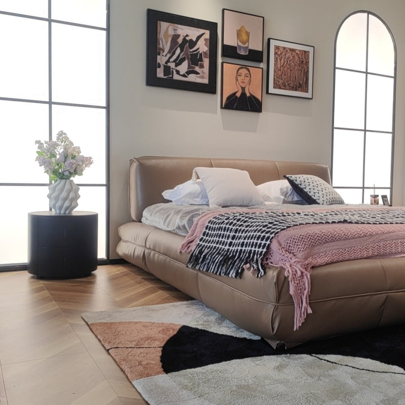 Cat-Resistant Pull-Up Leather Bed | Pet-Friendly Durability Guaranteed-海智集-