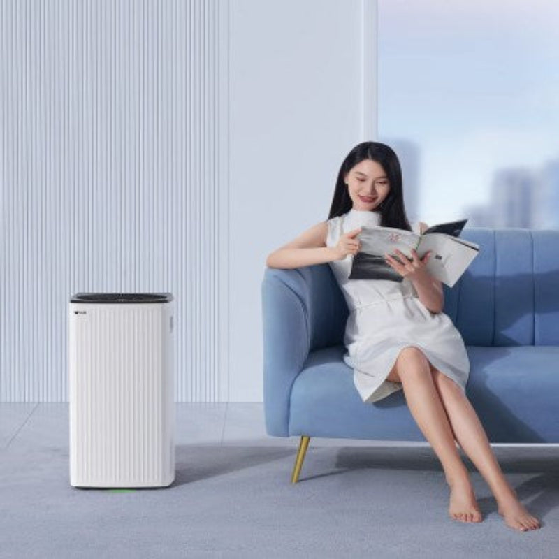 The household air purifier for formaldehyde removal, sterilization and disinfection can suck up smoke, dust and smell, and the filter core can be washed with water-海智集-