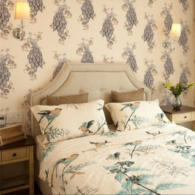 Que Yu Sheng Shi Wallpaper Wallpaper: A serene Atmosphere created by Lingxiu Wall Fabric.-海智集-