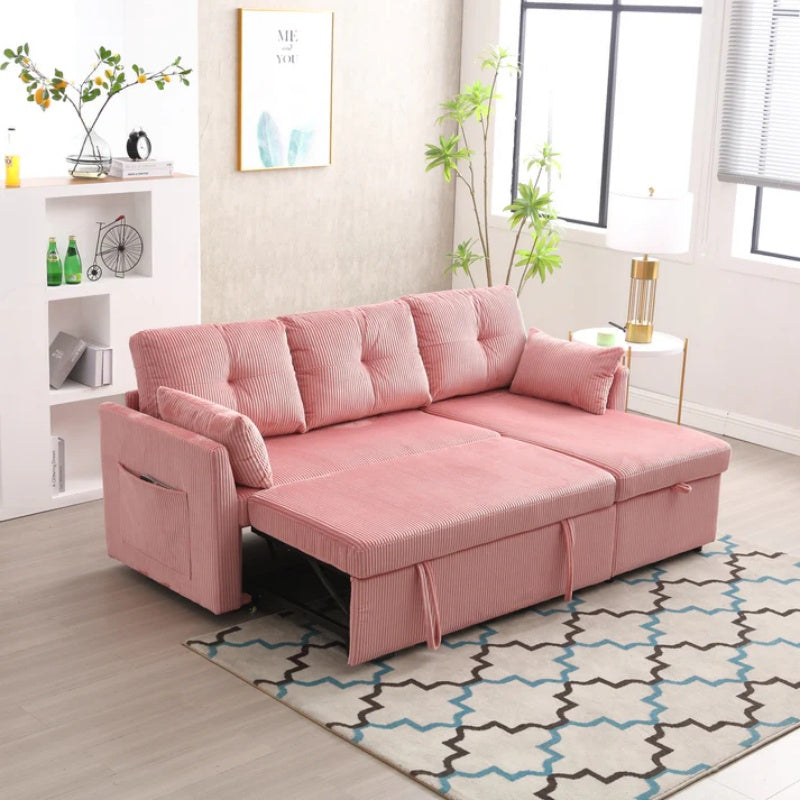 UNITED WE WIN-Furniture, modular L-shaped sofa, modular long sofa with reversible chaise lounge, Sofa bed, Sleeper sofa, modular sofa combination with storage seats.-海智集-Default-