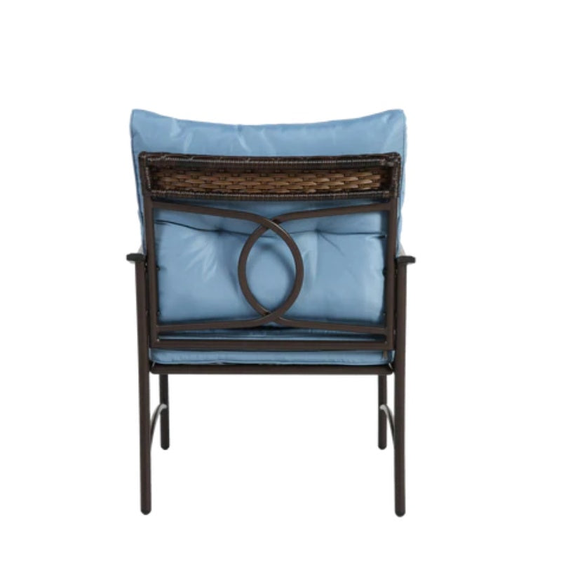3 Pieces Patio Set Outdoor Wicker Furniture Sets Modern Rattan Chair Conversation Sets with Coffee Table-海智集-Default-