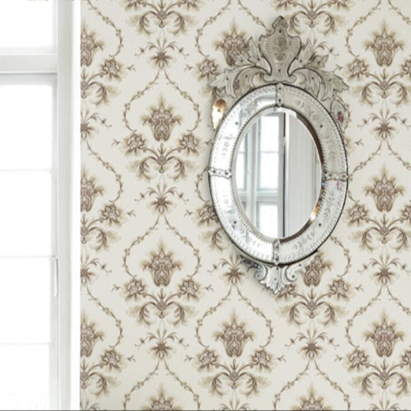 Qingben Jia Ren Wallpaper: The embroidered wall fabric contributes to a relaxed and inviting atmosphere.-海智集-