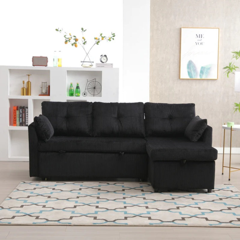UNITED WE WIN-Furniture, modular L-shaped sofa, modular long sofa with reversible chaise lounge, Sofa bed, Sleeper sofa, modular sofa combination with storage seats.-海智集-Default-