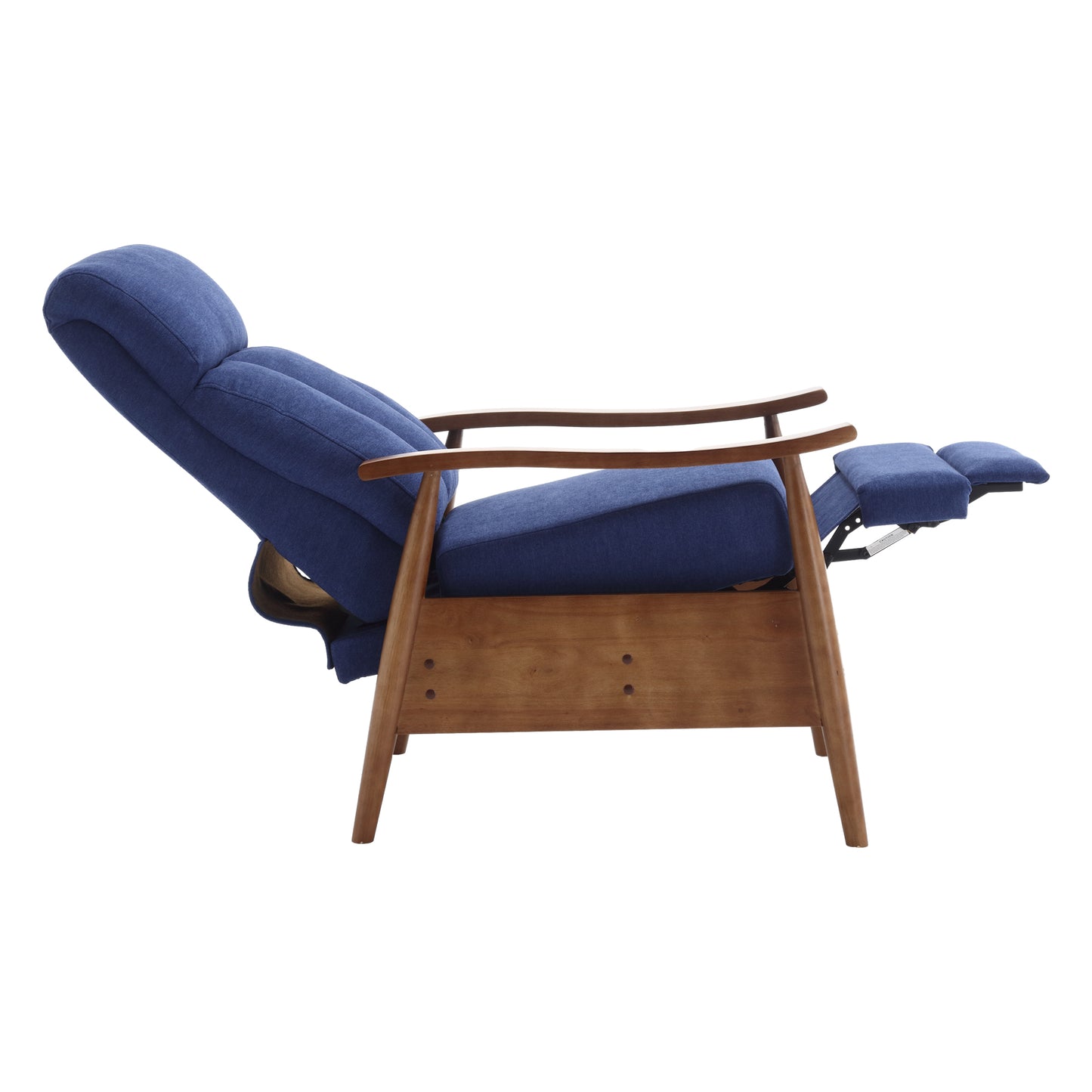 COOLMORE Wood Frame Armchair, Modern Accent Chair Lounge Chair for Living Room-海智集-Default-